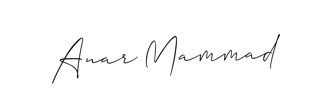 Make a beautiful signature design for name Anar Mammad. Use this online signature maker to create a handwritten signature for free. Anar Mammad signature style 2 images and pictures png