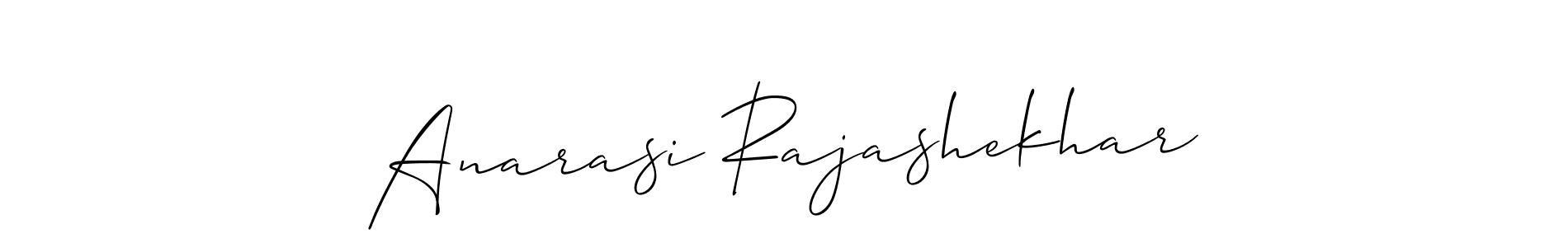 Make a beautiful signature design for name Anarasi Rajashekhar. Use this online signature maker to create a handwritten signature for free. Anarasi Rajashekhar signature style 2 images and pictures png