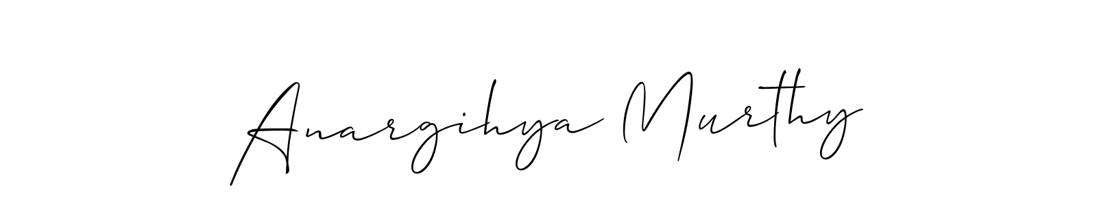 Best and Professional Signature Style for Anargihya Murthy. Allison_Script Best Signature Style Collection. Anargihya Murthy signature style 2 images and pictures png