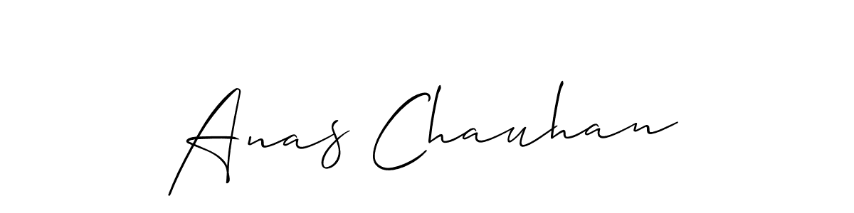 if you are searching for the best signature style for your name Anas Chauhan. so please give up your signature search. here we have designed multiple signature styles  using Allison_Script. Anas Chauhan signature style 2 images and pictures png