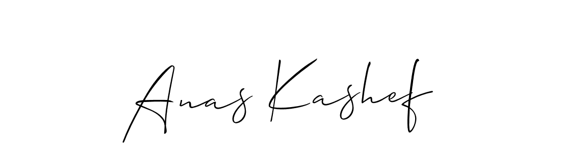 It looks lik you need a new signature style for name Anas Kashef. Design unique handwritten (Allison_Script) signature with our free signature maker in just a few clicks. Anas Kashef signature style 2 images and pictures png