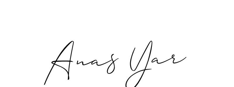 Once you've used our free online signature maker to create your best signature Allison_Script style, it's time to enjoy all of the benefits that Anas Yar name signing documents. Anas Yar signature style 2 images and pictures png