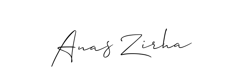 This is the best signature style for the Anas Zirha name. Also you like these signature font (Allison_Script). Mix name signature. Anas Zirha signature style 2 images and pictures png