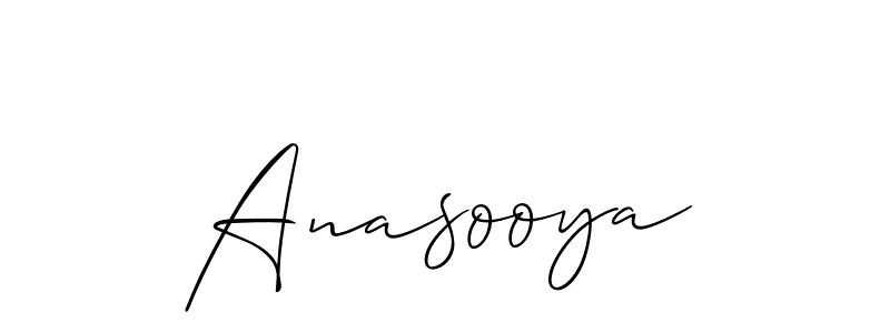 Here are the top 10 professional signature styles for the name Anasooya. These are the best autograph styles you can use for your name. Anasooya signature style 2 images and pictures png