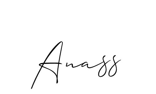 Also we have Anass name is the best signature style. Create professional handwritten signature collection using Allison_Script autograph style. Anass signature style 2 images and pictures png