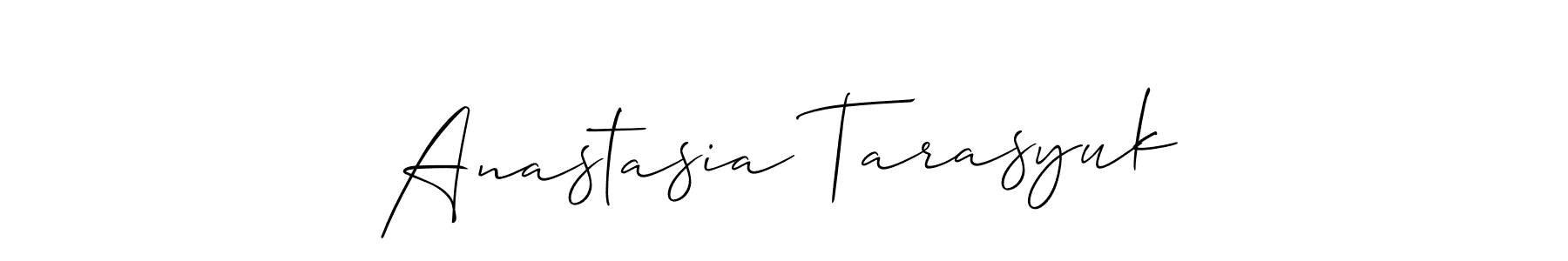 Make a beautiful signature design for name Anastasia Tarasyuk. Use this online signature maker to create a handwritten signature for free. Anastasia Tarasyuk signature style 2 images and pictures png