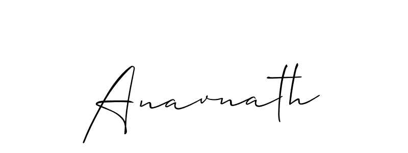 You should practise on your own different ways (Allison_Script) to write your name (Anavnath) in signature. don't let someone else do it for you. Anavnath signature style 2 images and pictures png