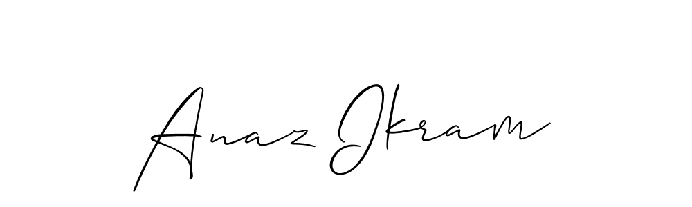 You can use this online signature creator to create a handwritten signature for the name Anaz Ikram. This is the best online autograph maker. Anaz Ikram signature style 2 images and pictures png