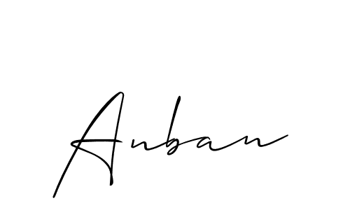 Similarly Allison_Script is the best handwritten signature design. Signature creator online .You can use it as an online autograph creator for name Anban. Anban signature style 2 images and pictures png