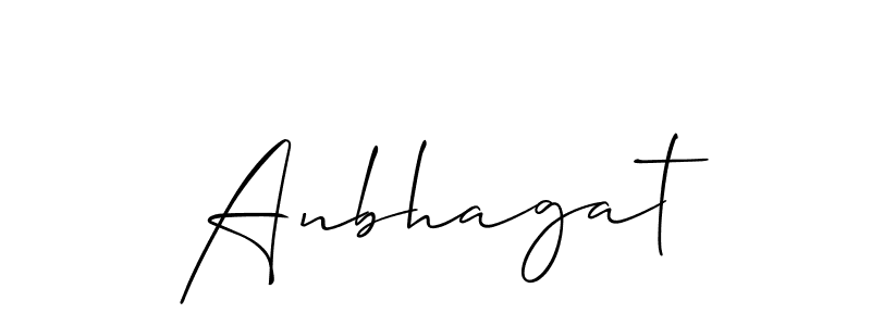 Make a short Anbhagat signature style. Manage your documents anywhere anytime using Allison_Script. Create and add eSignatures, submit forms, share and send files easily. Anbhagat signature style 2 images and pictures png