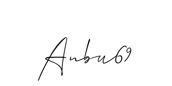 You should practise on your own different ways (Allison_Script) to write your name (Anbu69) in signature. don't let someone else do it for you. Anbu69 signature style 2 images and pictures png