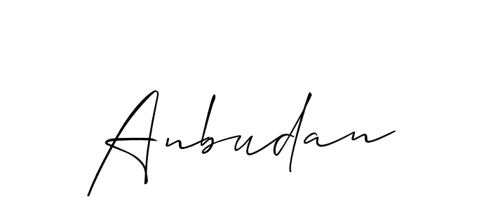 How to make Anbudan name signature. Use Allison_Script style for creating short signs online. This is the latest handwritten sign. Anbudan signature style 2 images and pictures png