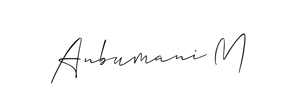 if you are searching for the best signature style for your name Anbumani M. so please give up your signature search. here we have designed multiple signature styles  using Allison_Script. Anbumani M signature style 2 images and pictures png