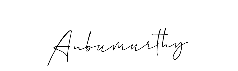 Make a beautiful signature design for name Anbumurthy. With this signature (Allison_Script) style, you can create a handwritten signature for free. Anbumurthy signature style 2 images and pictures png