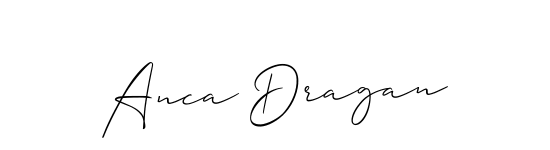 if you are searching for the best signature style for your name Anca Dragan. so please give up your signature search. here we have designed multiple signature styles  using Allison_Script. Anca Dragan signature style 2 images and pictures png