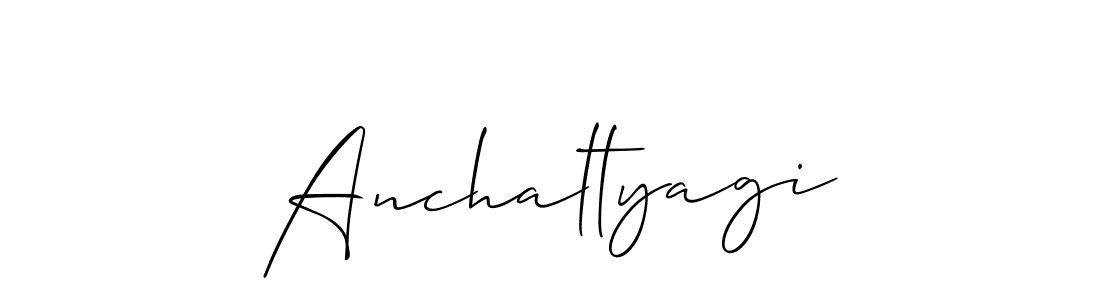 You can use this online signature creator to create a handwritten signature for the name Anchaltyagi. This is the best online autograph maker. Anchaltyagi signature style 2 images and pictures png