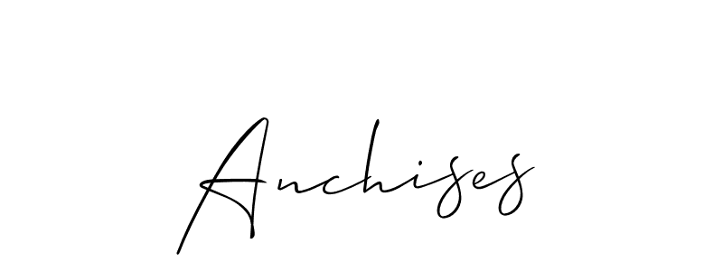 It looks lik you need a new signature style for name Anchises. Design unique handwritten (Allison_Script) signature with our free signature maker in just a few clicks. Anchises signature style 2 images and pictures png