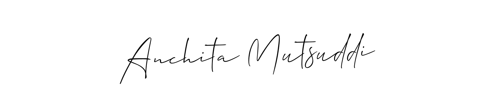See photos of Anchita Mutsuddi official signature by Spectra . Check more albums & portfolios. Read reviews & check more about Allison_Script font. Anchita Mutsuddi signature style 2 images and pictures png