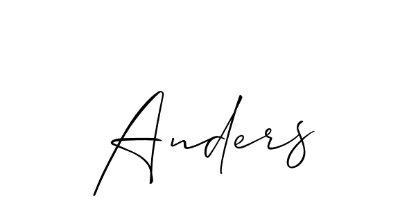 Make a beautiful signature design for name Anders. Use this online signature maker to create a handwritten signature for free. Anders signature style 2 images and pictures png