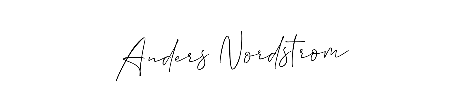 Make a beautiful signature design for name Anders Nordstrom. Use this online signature maker to create a handwritten signature for free. Anders Nordstrom signature style 2 images and pictures png