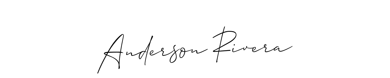 This is the best signature style for the Anderson Rivera name. Also you like these signature font (Allison_Script). Mix name signature. Anderson Rivera signature style 2 images and pictures png