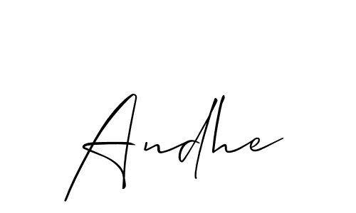 Once you've used our free online signature maker to create your best signature Allison_Script style, it's time to enjoy all of the benefits that Andhe name signing documents. Andhe signature style 2 images and pictures png
