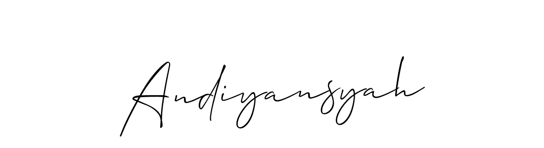 Here are the top 10 professional signature styles for the name Andiyansyah. These are the best autograph styles you can use for your name. Andiyansyah signature style 2 images and pictures png