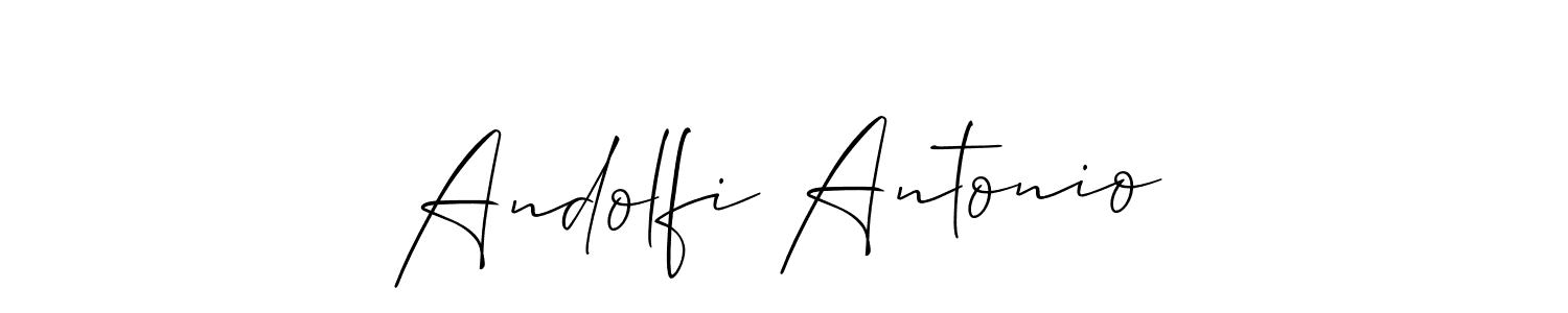 Check out images of Autograph of Andolfi Antonio name. Actor Andolfi Antonio Signature Style. Allison_Script is a professional sign style online. Andolfi Antonio signature style 2 images and pictures png