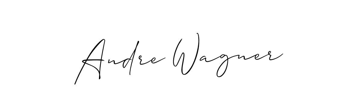 Make a beautiful signature design for name Andre Wagner. Use this online signature maker to create a handwritten signature for free. Andre Wagner signature style 2 images and pictures png