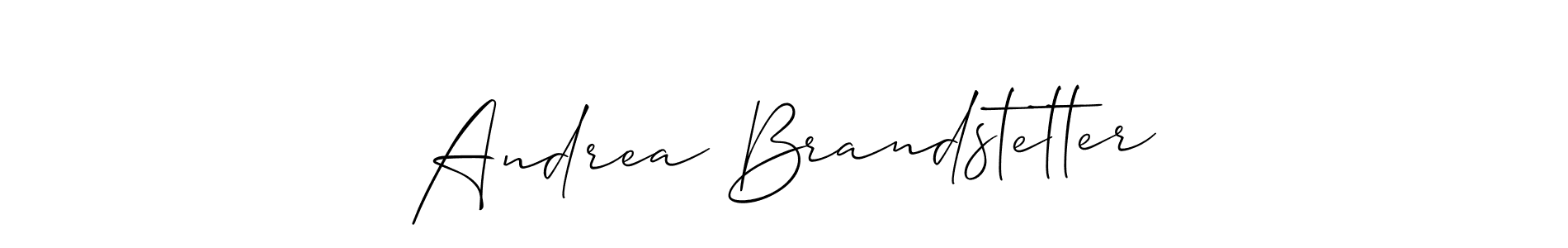 How to make Andrea Brandstetter name signature. Use Allison_Script style for creating short signs online. This is the latest handwritten sign. Andrea Brandstetter signature style 2 images and pictures png