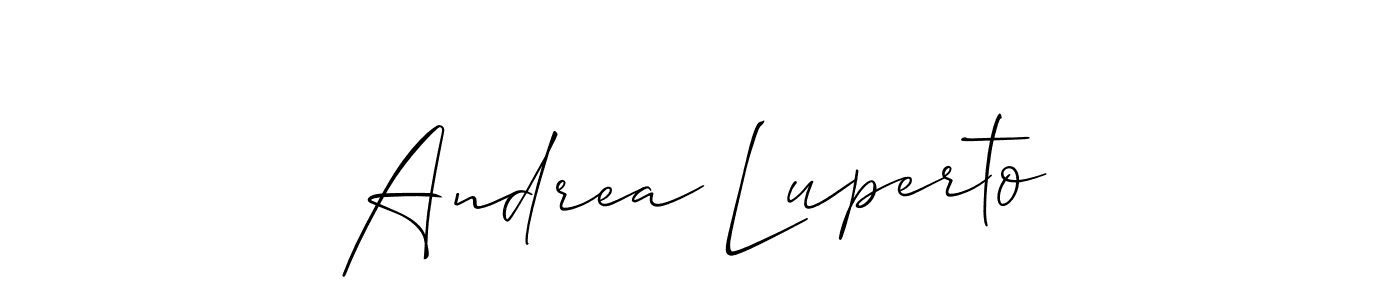 Make a beautiful signature design for name Andrea Luperto. Use this online signature maker to create a handwritten signature for free. Andrea Luperto signature style 2 images and pictures png