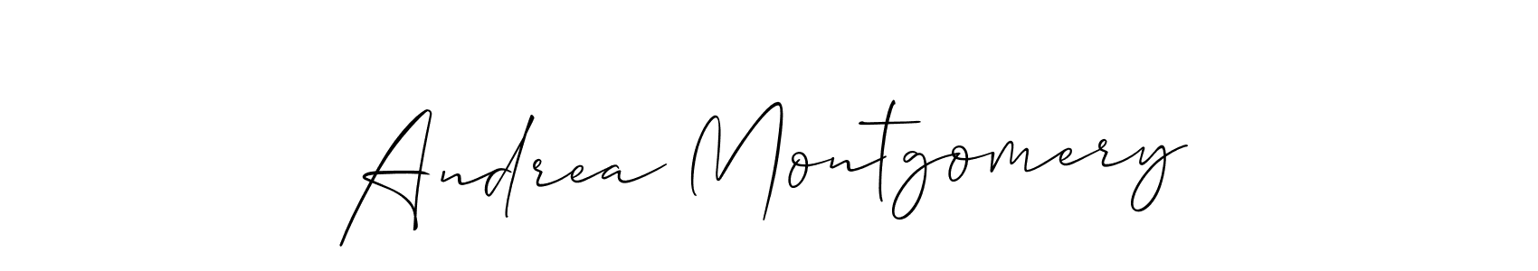Once you've used our free online signature maker to create your best signature Allison_Script style, it's time to enjoy all of the benefits that Andrea Montgomery name signing documents. Andrea Montgomery signature style 2 images and pictures png
