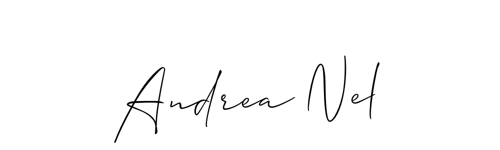 Check out images of Autograph of Andrea Nel name. Actor Andrea Nel Signature Style. Allison_Script is a professional sign style online. Andrea Nel signature style 2 images and pictures png