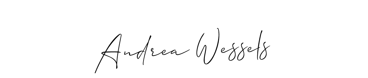 Once you've used our free online signature maker to create your best signature Allison_Script style, it's time to enjoy all of the benefits that Andrea Wessels name signing documents. Andrea Wessels signature style 2 images and pictures png