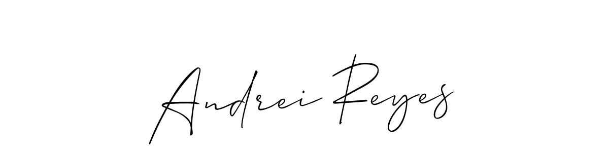Once you've used our free online signature maker to create your best signature Allison_Script style, it's time to enjoy all of the benefits that Andrei Reyes name signing documents. Andrei Reyes signature style 2 images and pictures png