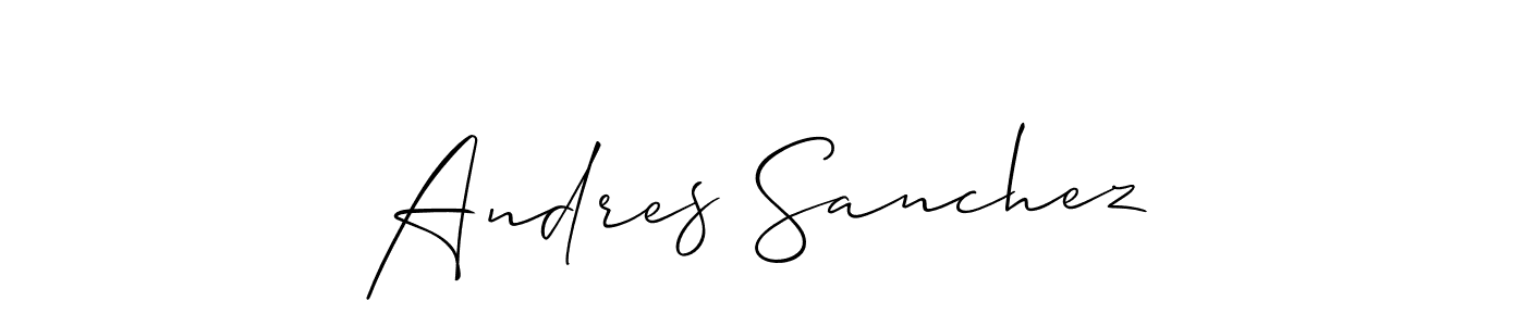 Here are the top 10 professional signature styles for the name Andres Sanchez. These are the best autograph styles you can use for your name. Andres Sanchez signature style 2 images and pictures png