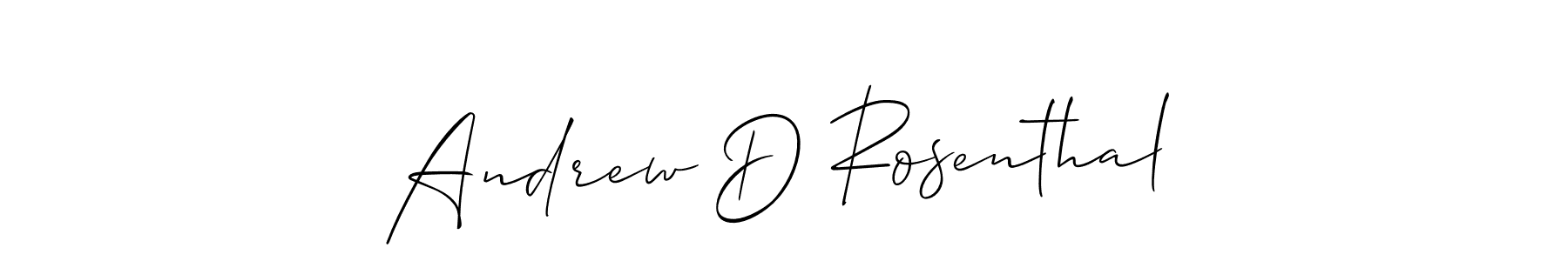 Similarly Allison_Script is the best handwritten signature design. Signature creator online .You can use it as an online autograph creator for name Andrew D Rosenthal. Andrew D Rosenthal signature style 2 images and pictures png