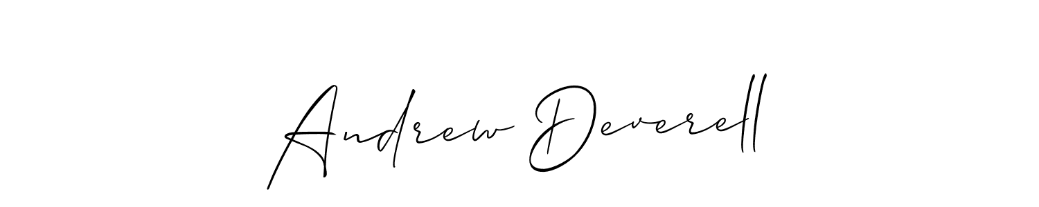 Check out images of Autograph of Andrew Deverell name. Actor Andrew Deverell Signature Style. Allison_Script is a professional sign style online. Andrew Deverell signature style 2 images and pictures png