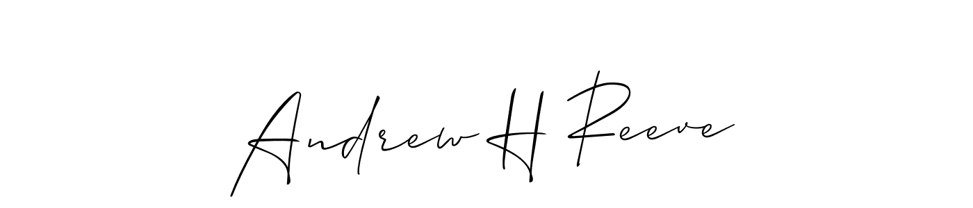 Once you've used our free online signature maker to create your best signature Allison_Script style, it's time to enjoy all of the benefits that Andrew H Reeve name signing documents. Andrew H Reeve signature style 2 images and pictures png