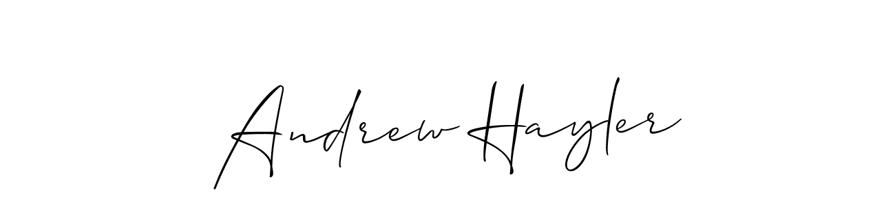 The best way (Allison_Script) to make a short signature is to pick only two or three words in your name. The name Andrew Hayler include a total of six letters. For converting this name. Andrew Hayler signature style 2 images and pictures png