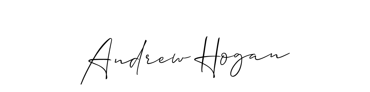 if you are searching for the best signature style for your name Andrew Hogan. so please give up your signature search. here we have designed multiple signature styles  using Allison_Script. Andrew Hogan signature style 2 images and pictures png