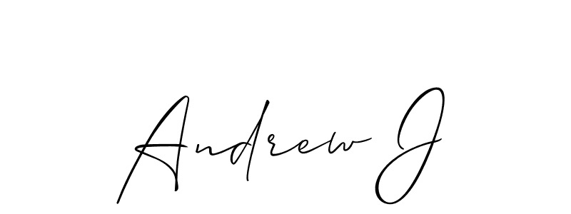 Also You can easily find your signature by using the search form. We will create Andrew J name handwritten signature images for you free of cost using Allison_Script sign style. Andrew J signature style 2 images and pictures png