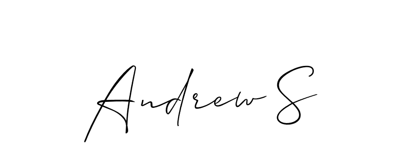 Once you've used our free online signature maker to create your best signature Allison_Script style, it's time to enjoy all of the benefits that Andrew S name signing documents. Andrew S signature style 2 images and pictures png