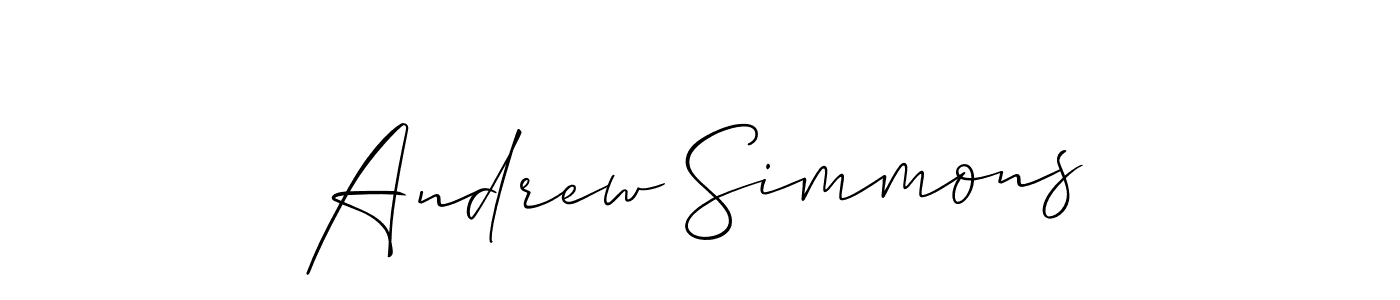 Once you've used our free online signature maker to create your best signature Allison_Script style, it's time to enjoy all of the benefits that Andrew Simmons name signing documents. Andrew Simmons signature style 2 images and pictures png
