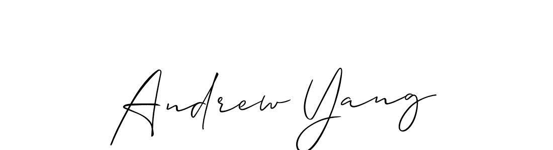 The best way (Allison_Script) to make a short signature is to pick only two or three words in your name. The name Andrew Yang include a total of six letters. For converting this name. Andrew Yang signature style 2 images and pictures png