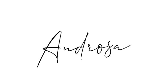 Allison_Script is a professional signature style that is perfect for those who want to add a touch of class to their signature. It is also a great choice for those who want to make their signature more unique. Get Androsa name to fancy signature for free. Androsa signature style 2 images and pictures png