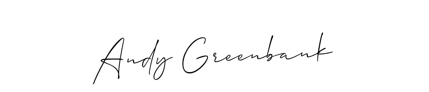 Similarly Allison_Script is the best handwritten signature design. Signature creator online .You can use it as an online autograph creator for name Andy Greenbank. Andy Greenbank signature style 2 images and pictures png