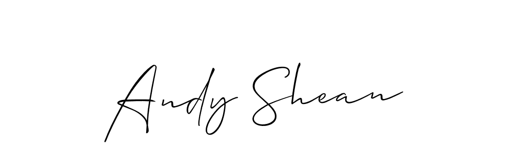 Once you've used our free online signature maker to create your best signature Allison_Script style, it's time to enjoy all of the benefits that Andy Shean name signing documents. Andy Shean signature style 2 images and pictures png