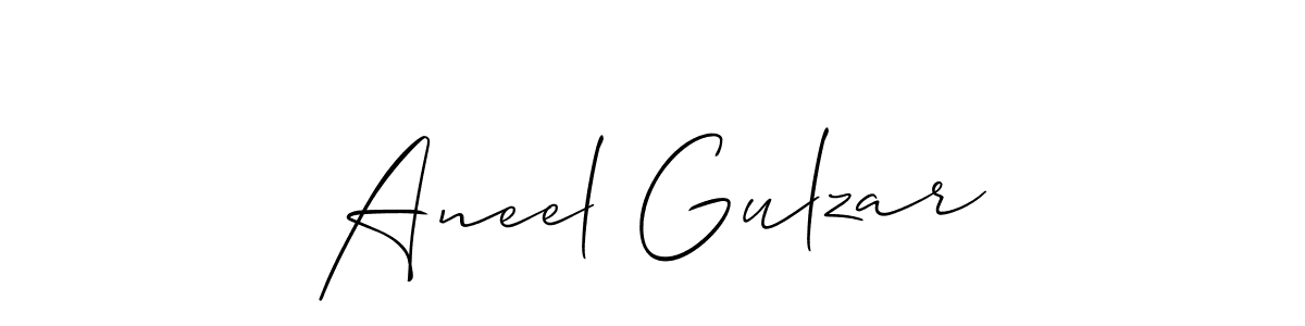 Once you've used our free online signature maker to create your best signature Allison_Script style, it's time to enjoy all of the benefits that Aneel Gulzar name signing documents. Aneel Gulzar signature style 2 images and pictures png