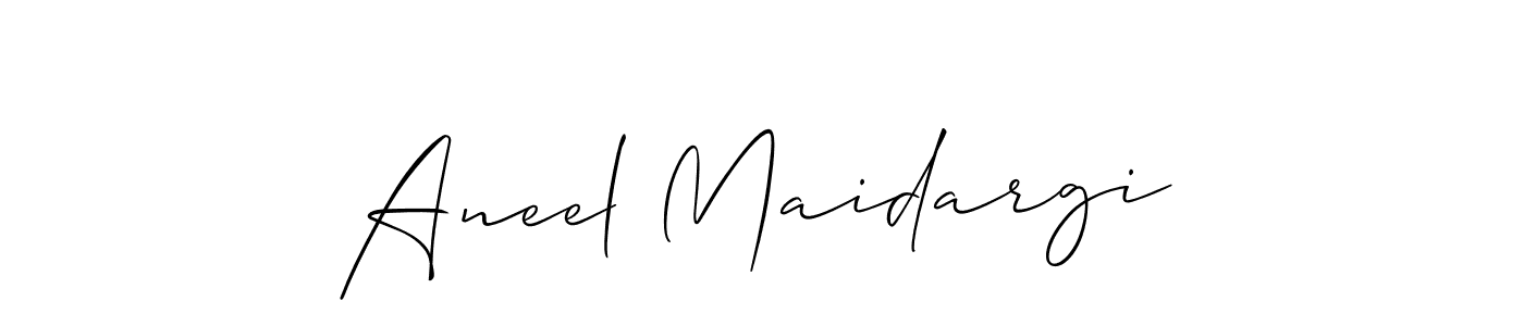 Here are the top 10 professional signature styles for the name Aneel Maidargi. These are the best autograph styles you can use for your name. Aneel Maidargi signature style 2 images and pictures png